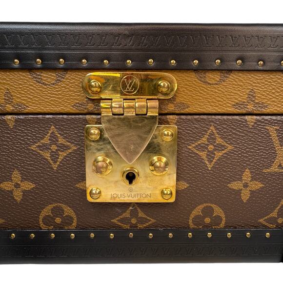 Louis Vuitton Reverse Monogram Trunk Coffret Tresor 24 box clutch case bag LV - Picture 6 of 16